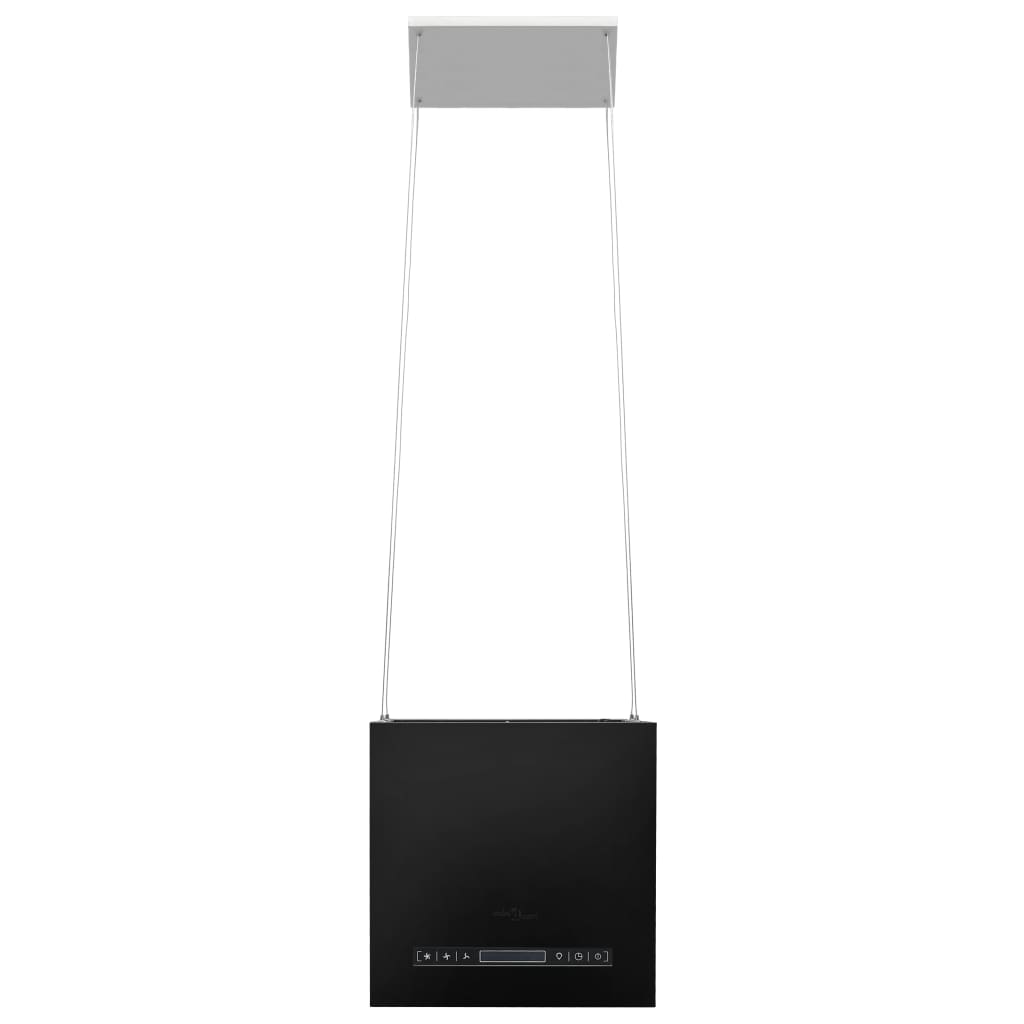 Afzuigkap hangend met aanraaksensor LCD 37 cm staal