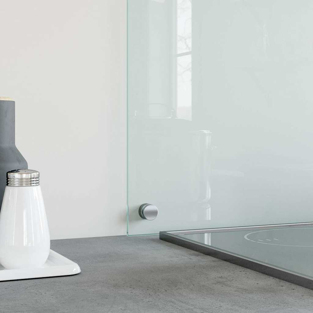 Spatscherm keuken 70x60 cm gehard glas transparant