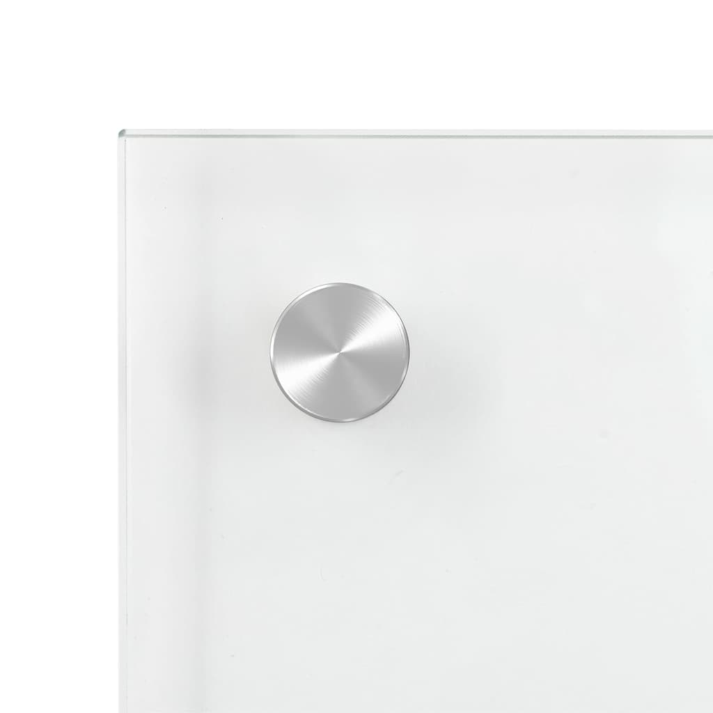 Spatscherm keuken 80x60 cm gehard glas transparant