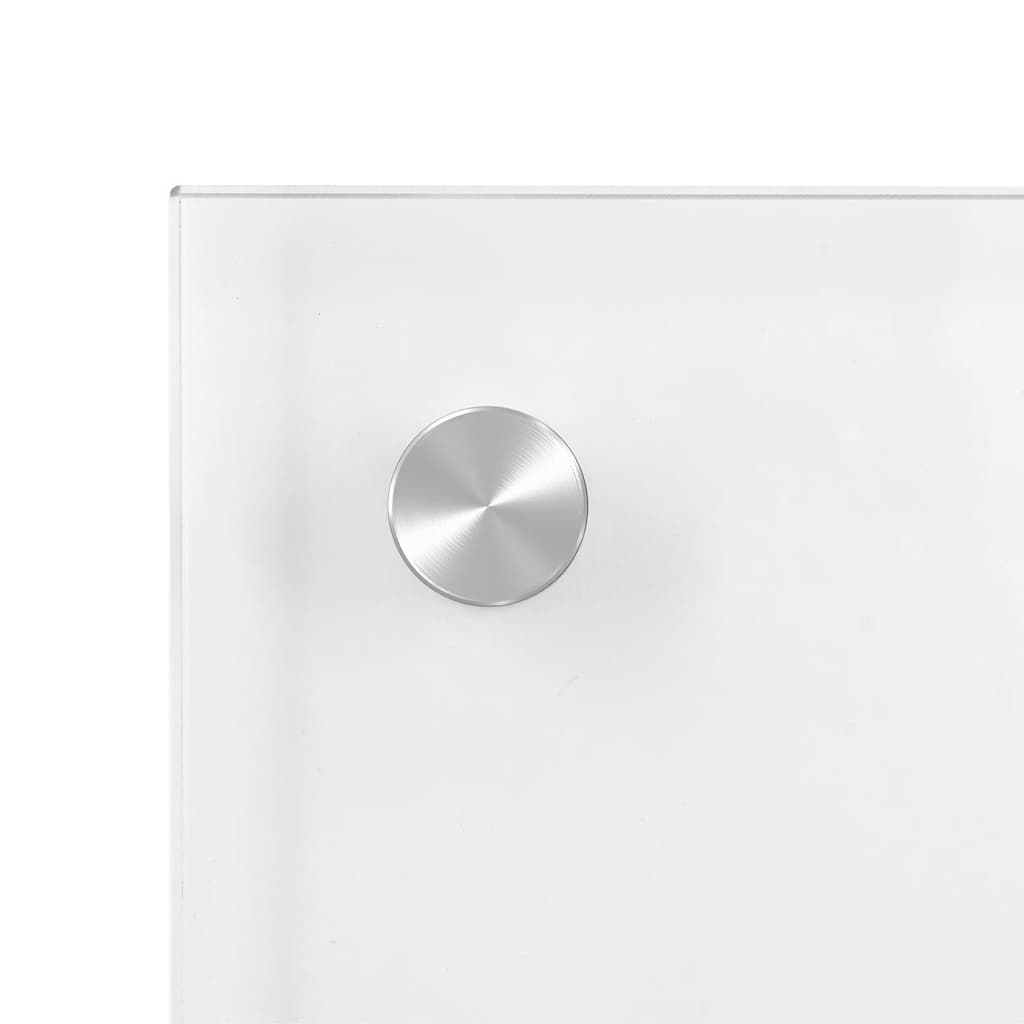 Spatscherm keuken 90x60 cm gehard glas transparant