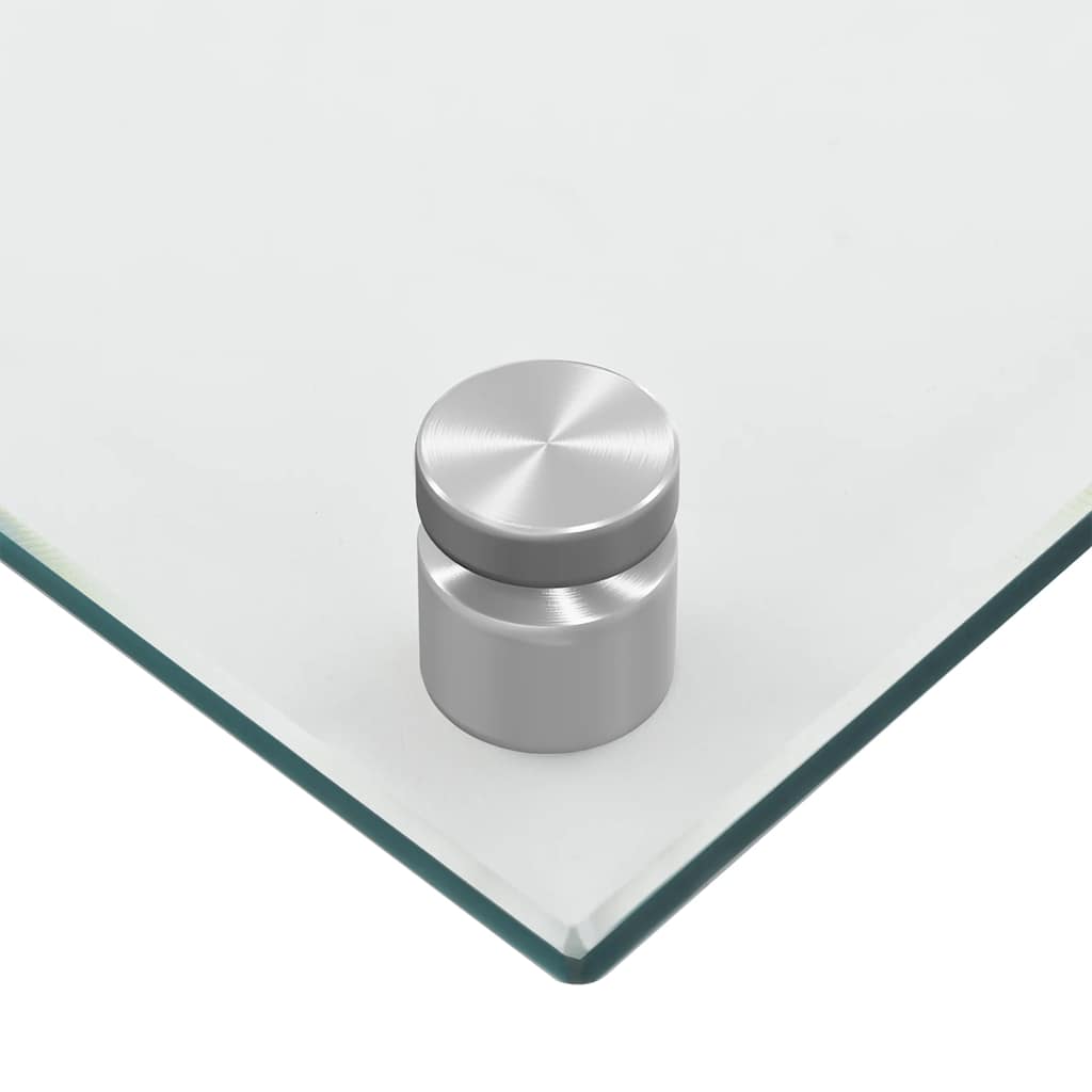 Spatscherm keuken 90x60 cm gehard glas transparant