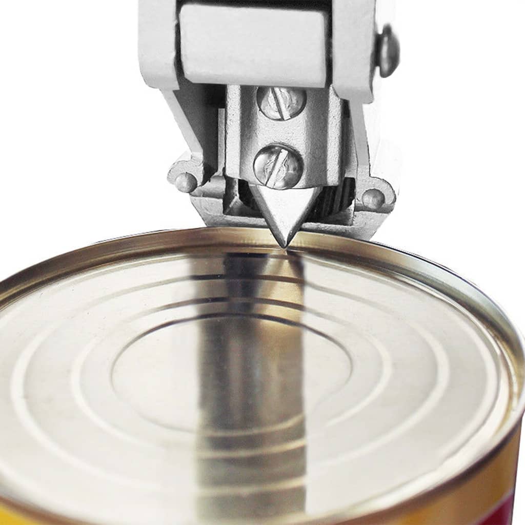 Blikopener 70 cm aluminium en roestvrij staal zilverkleurig