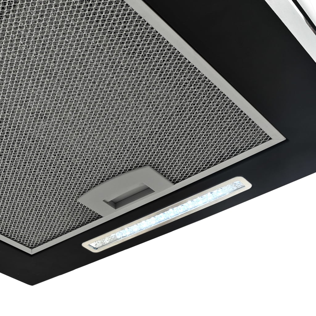 Afzuigkap hangend met aanraaksensor LCD 37 cm staal